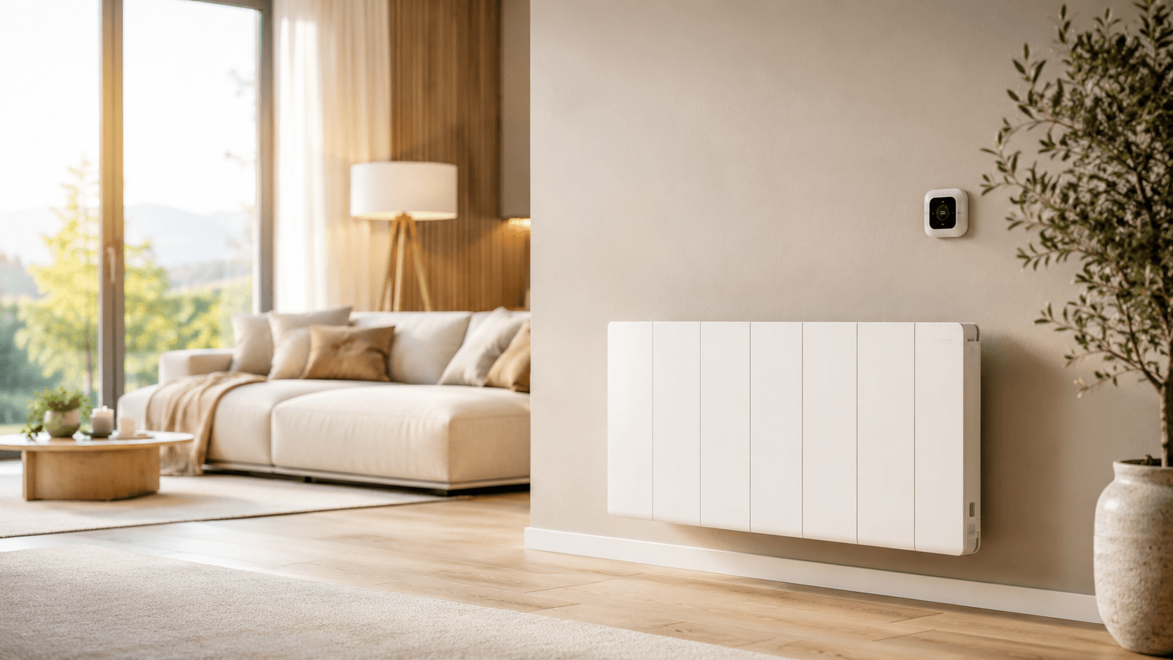 Elektrisches Heizsystem im Wohnbereich